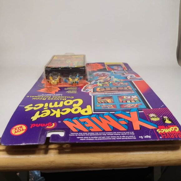 Pocket Comics Danger Room X-Men Marvel Comics 1994 wolverine Toybiz - Picture 4 of 7